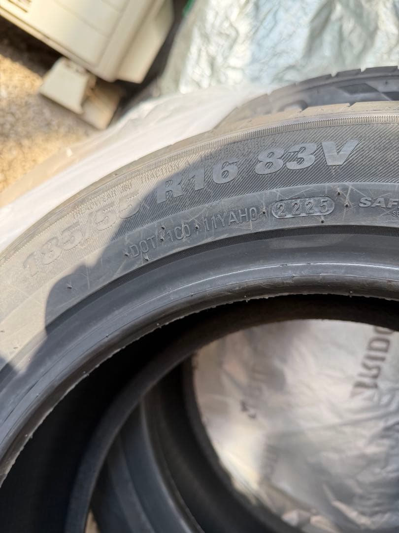 【2025年製】185/55R16 クムホ ２本 新品未使用！《２／２》