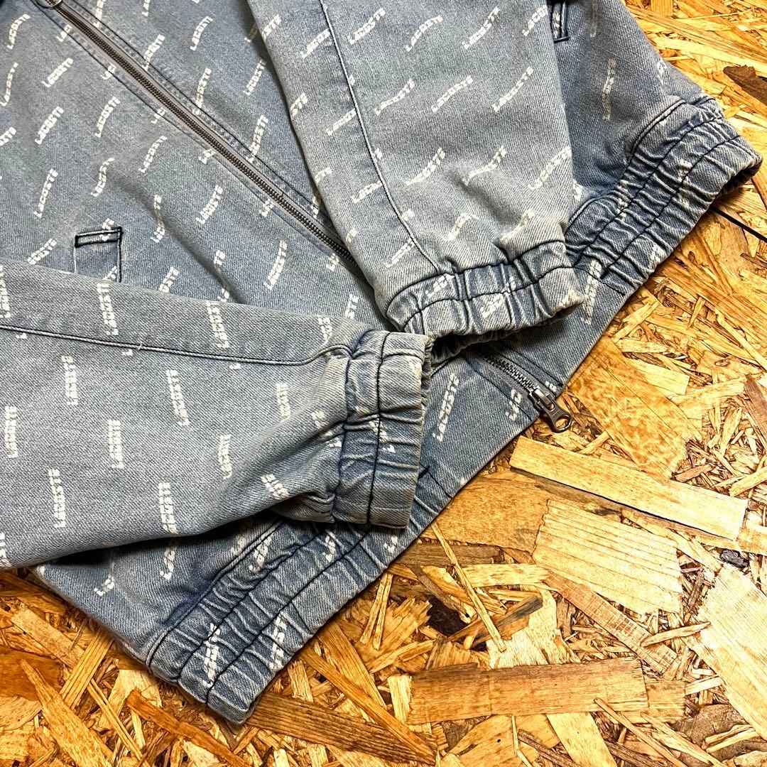 ダイ LACOSTE indigo denim swing top