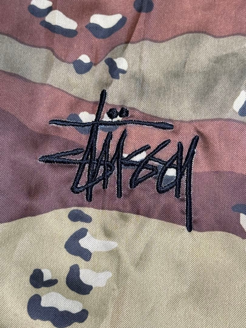 ま*k様 Stussy SPORT ステューシー アメリカ製 カモ ベスト ビン