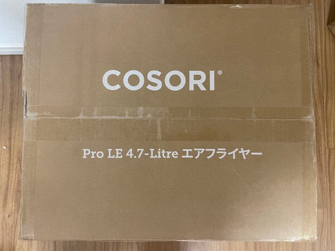 COSORI ノンフライヤー 4.7L 大容量 エアフライヤー ブラック