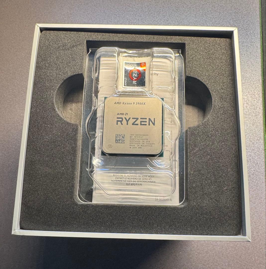 AMD Ryzen 9 3900X CPU 本体