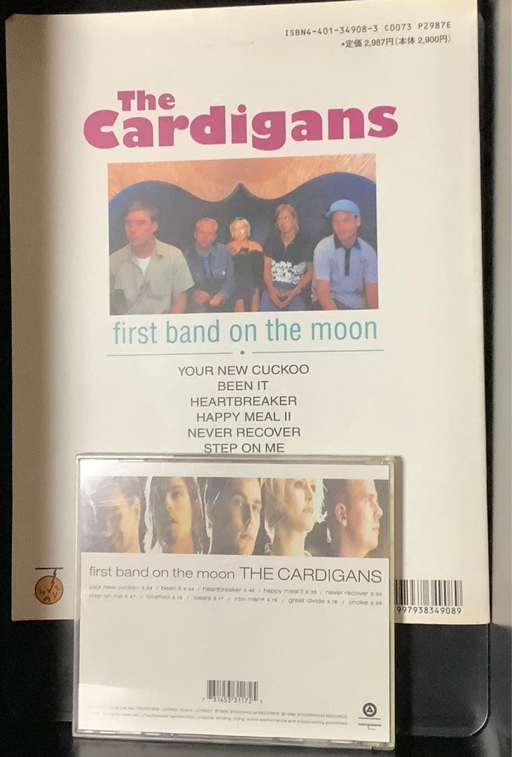 TheCardigans firstband on the moon CD＆楽譜