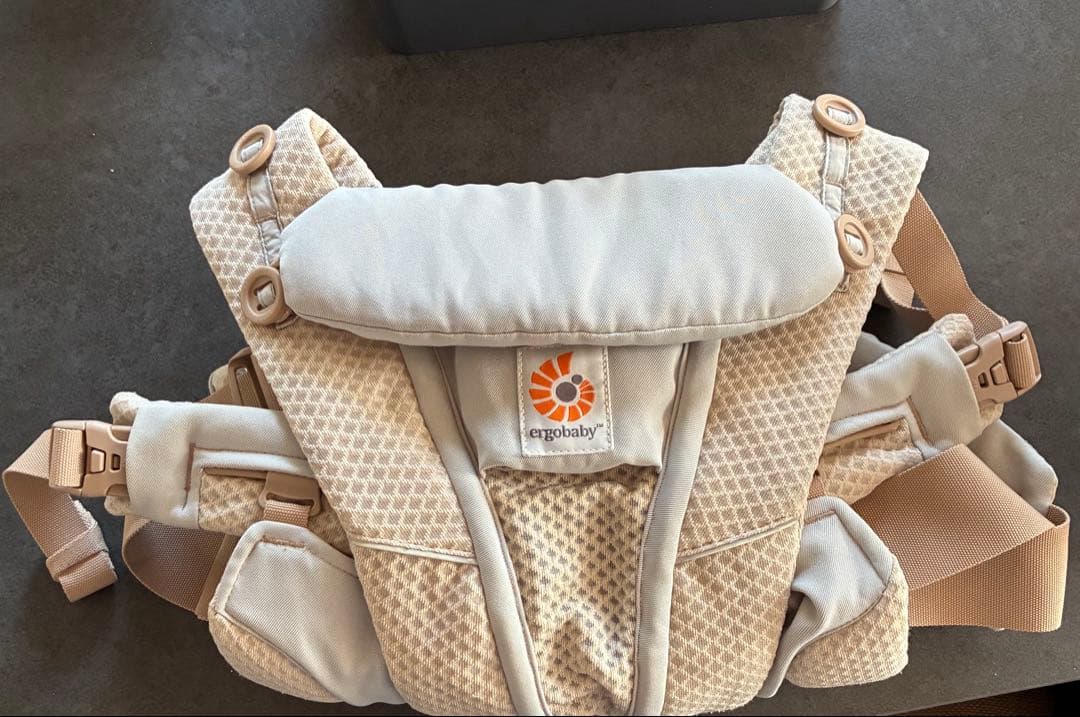 【値下げ】エルゴ ergobaby オムニブリーズ 抱っこ紐 ナチュラルベージュ