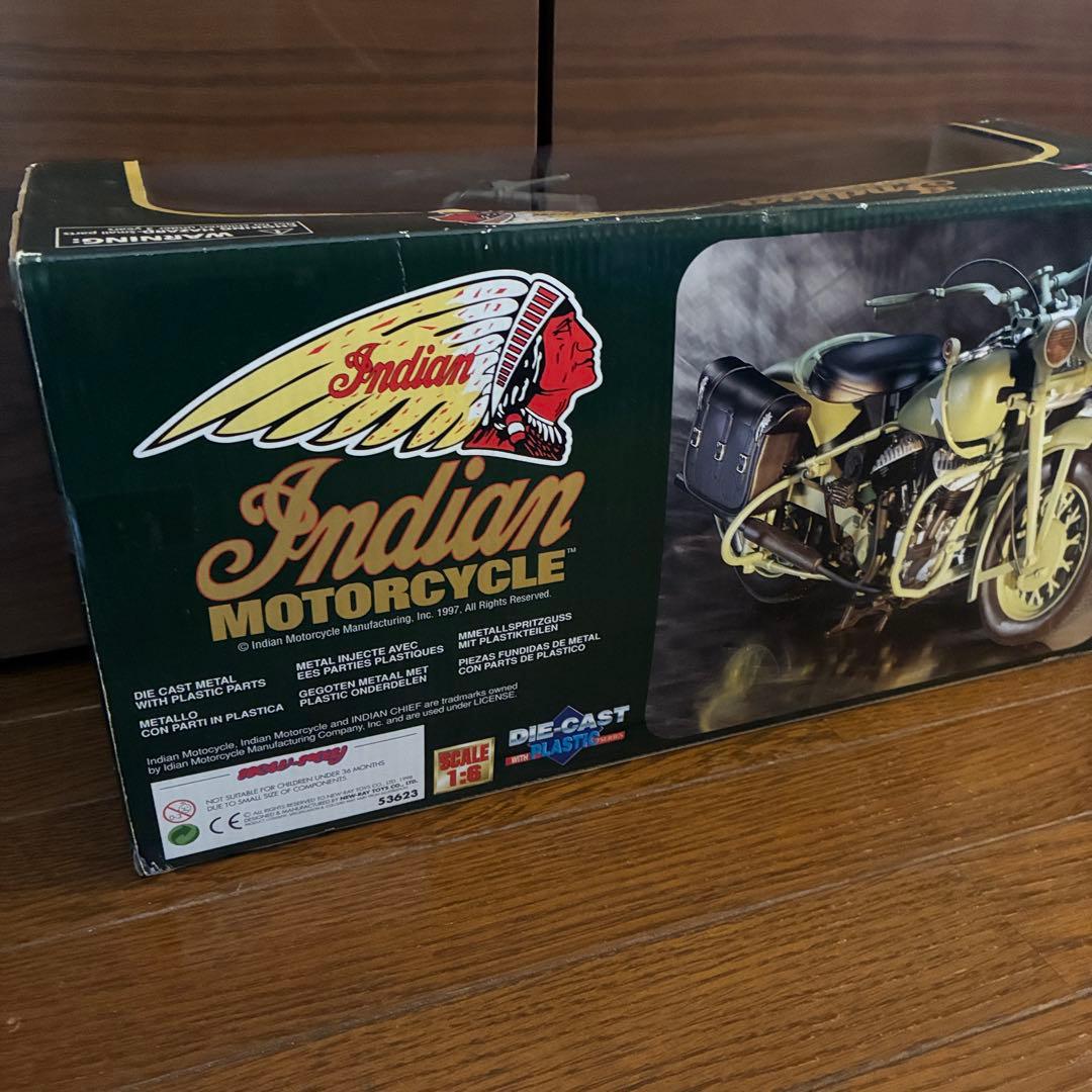 1/6スケール インディアン モーターサイクル フィギュア バイク