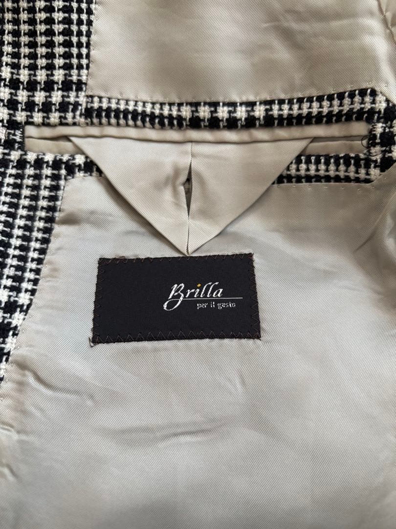 Brilla per il gusto／グレンチェック ジャケット