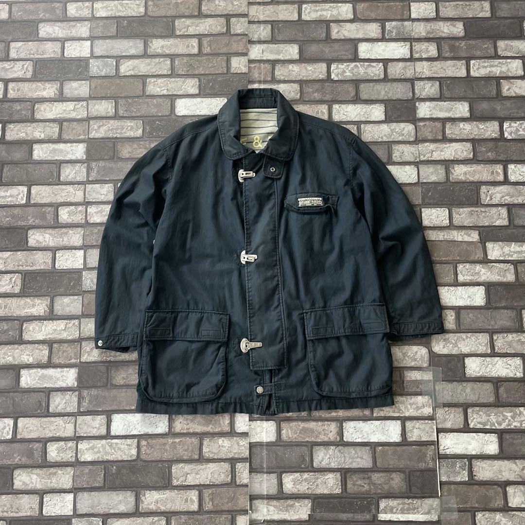ジャケット・アウター old euro fireman work jacket navy 52