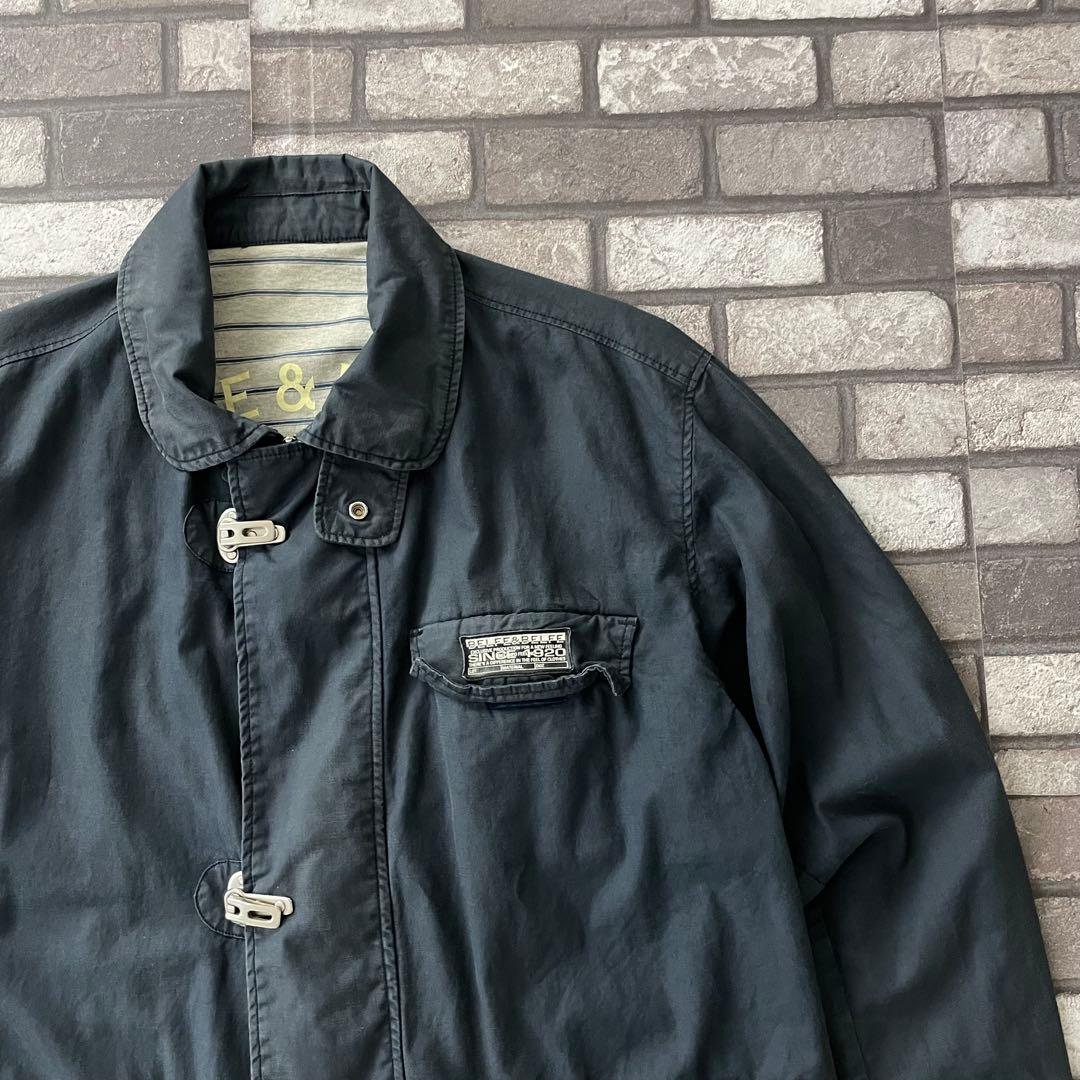 ジャケット・アウター old euro fireman work jacket navy 52