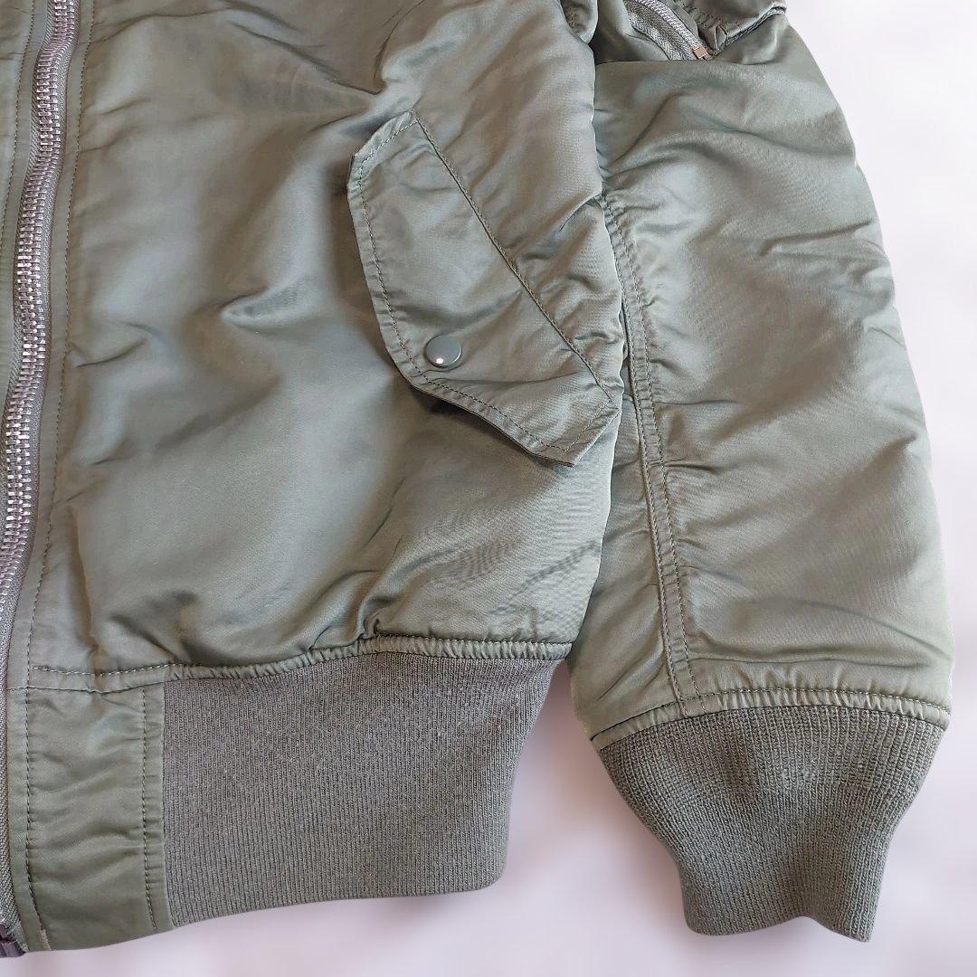 美品 現行 ALPHA INDUSTRIES MA-1 フライトジャケット M