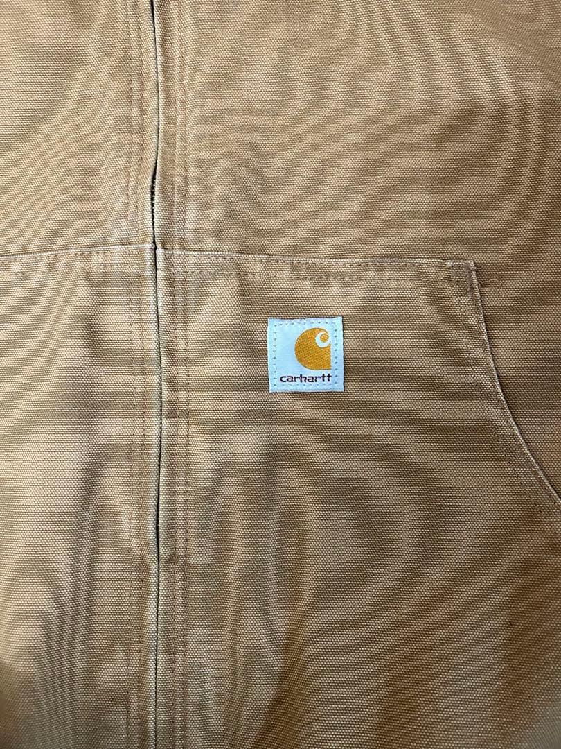 【美品】カーハート アクティブジャケット 茶 XL