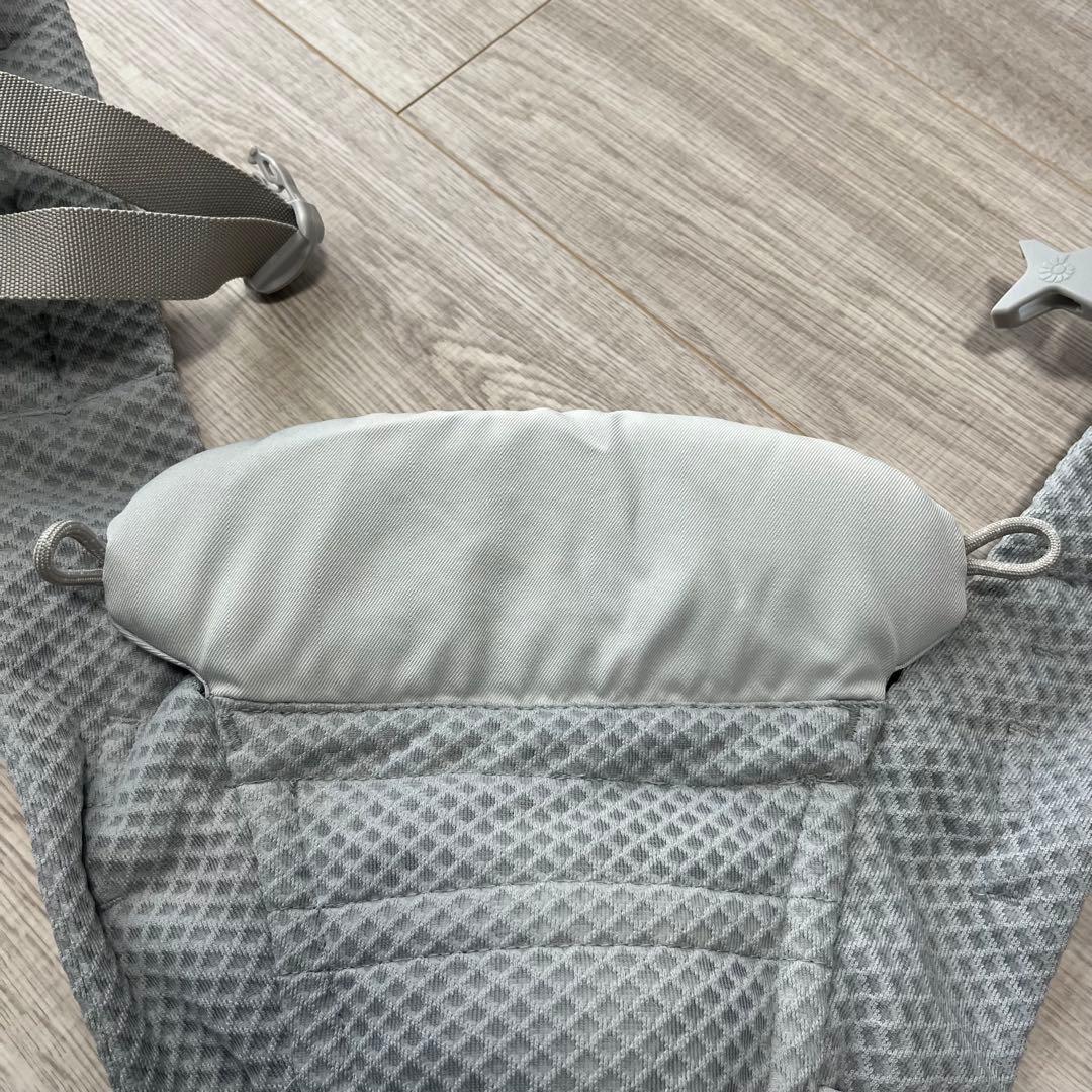 【美品】エルゴベビー　オムニブリーズ　抱っこ紐　パールグレー