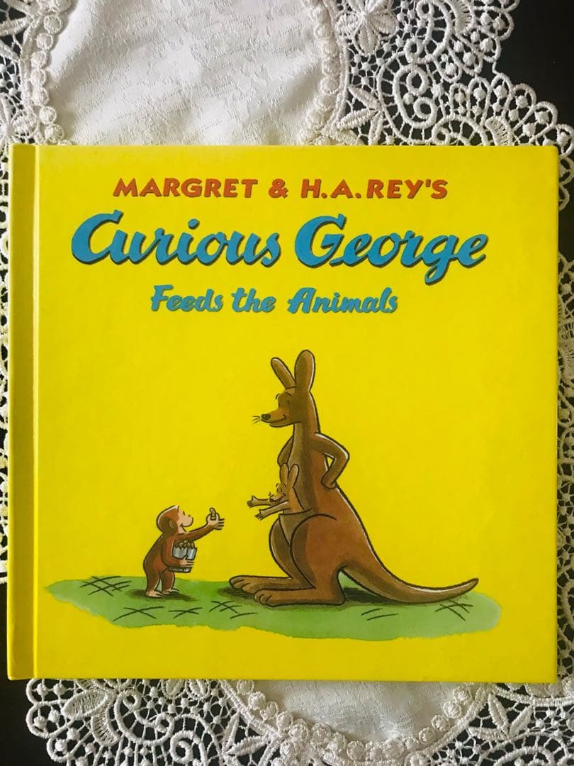 【英語絵本】Curious e おさるのジョージ絵本7冊＋おまけ1冊