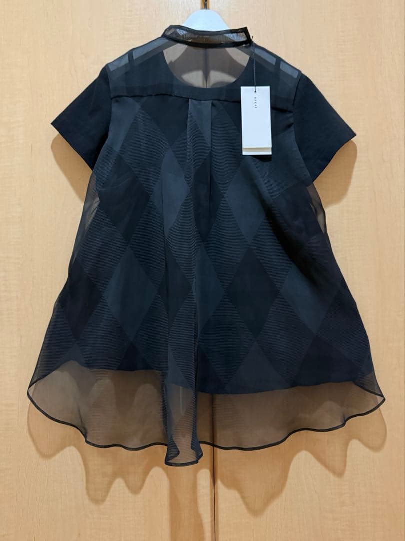 ★渡辺 満里奈★『新品♡美品』★sacai サカイ★2022SS チェック