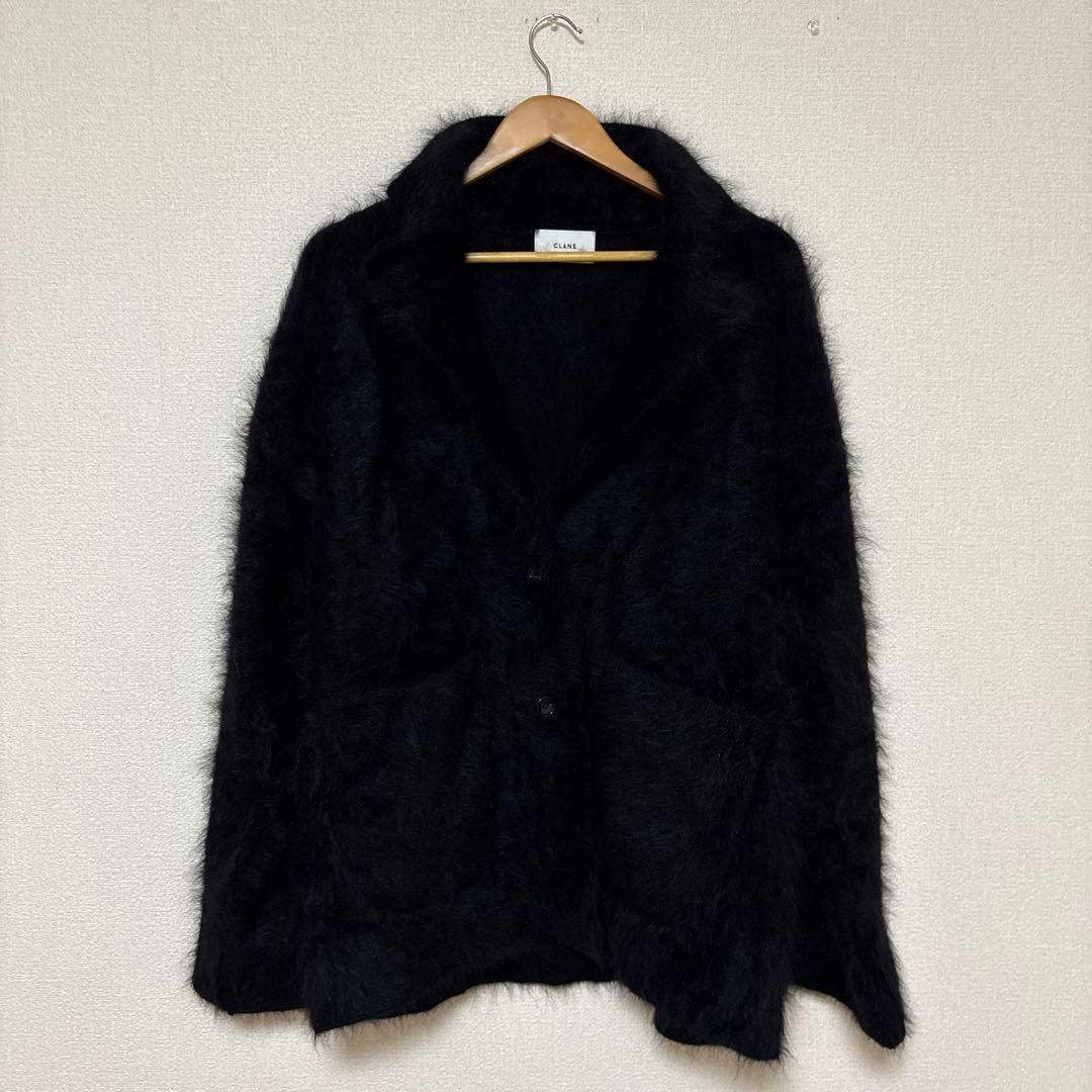 トップス CLANE ANGOLATAILORED KNITJACKET