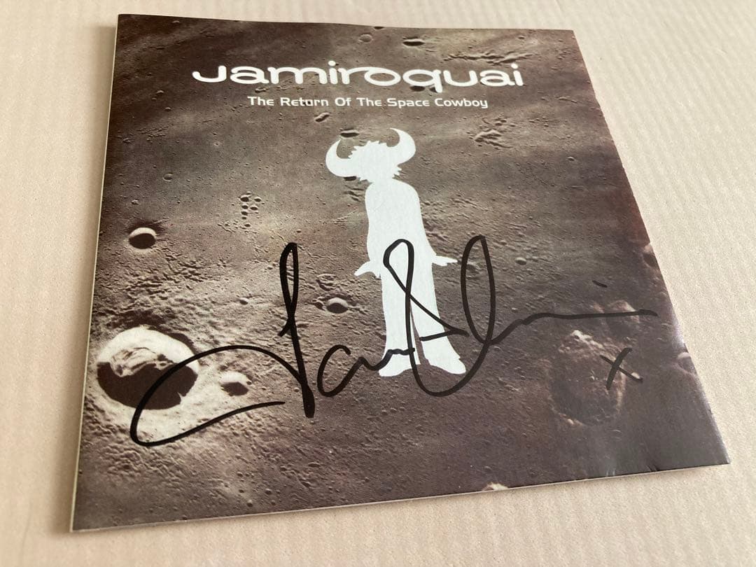 ジェイ・ケイ Jay Kay 直筆サインCD ジャミロクワイJamiroquai