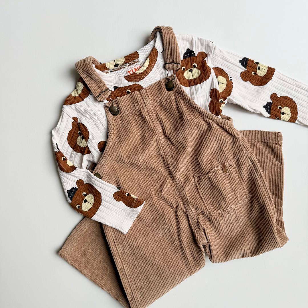 その他 TINY COTTONS bears tee 3y