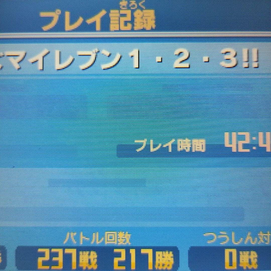 円堂守伝説 123 イナズマイレブン　ソフトのみ