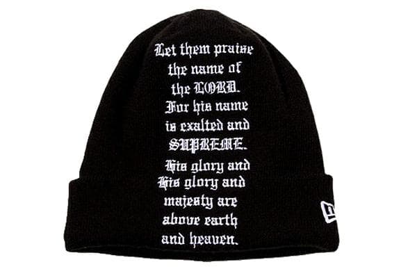 23FW Supreme シュプリーム New Era Psalm Beanie