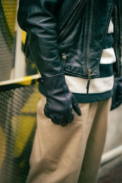 ブコ ホースハイド MOTORCYCLE GLOVE BLACK 9½