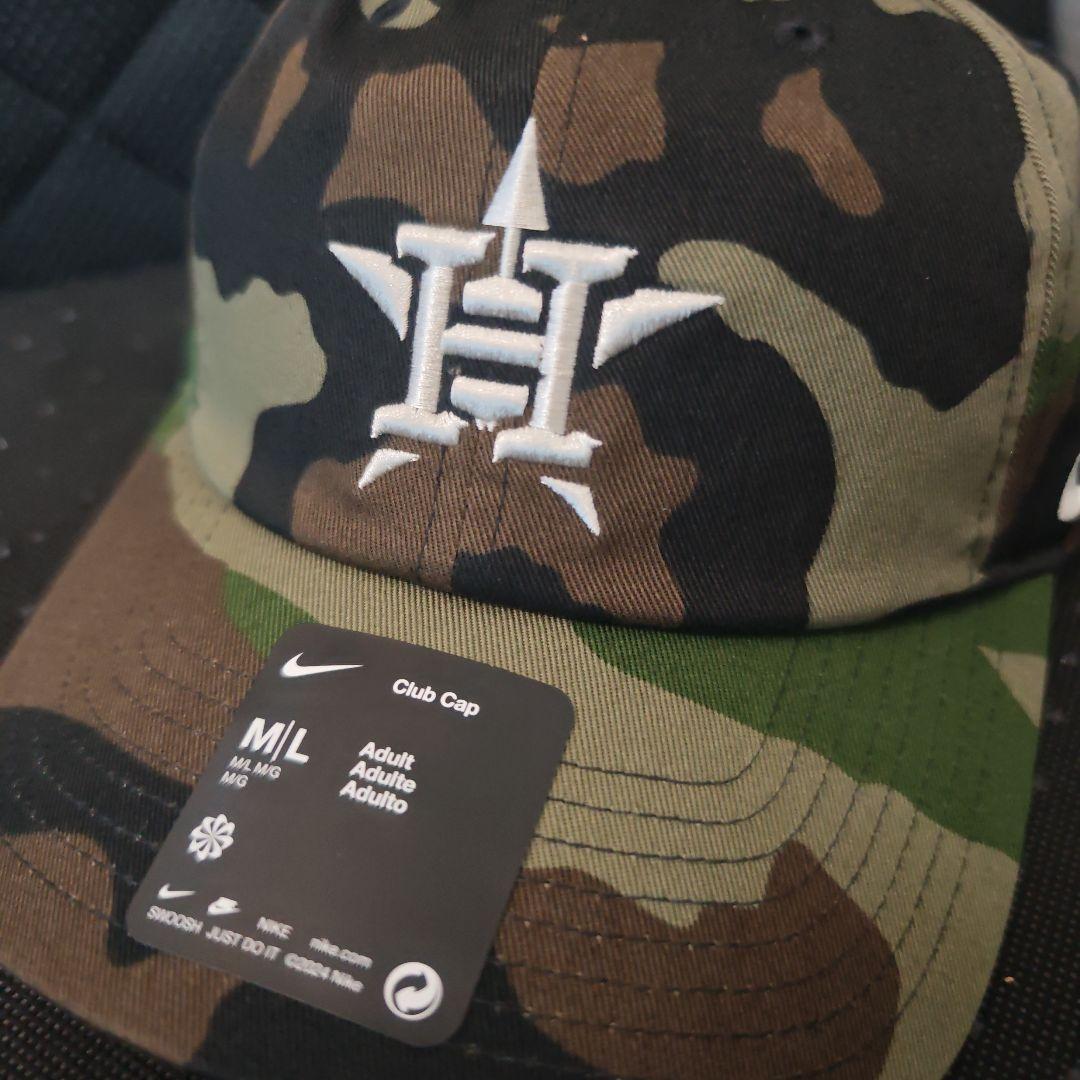 ナイキ ヒューストン・アストロズ キャップ M/L NIKE MLB 新品