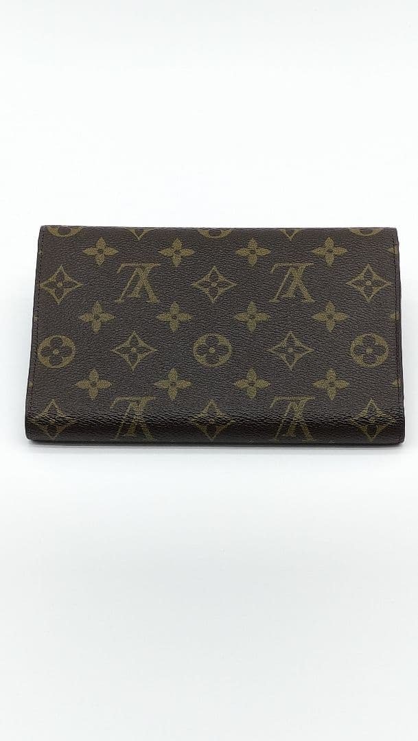 【美品】Louis Vuitton ポシェット、パスポール二つ折り財布