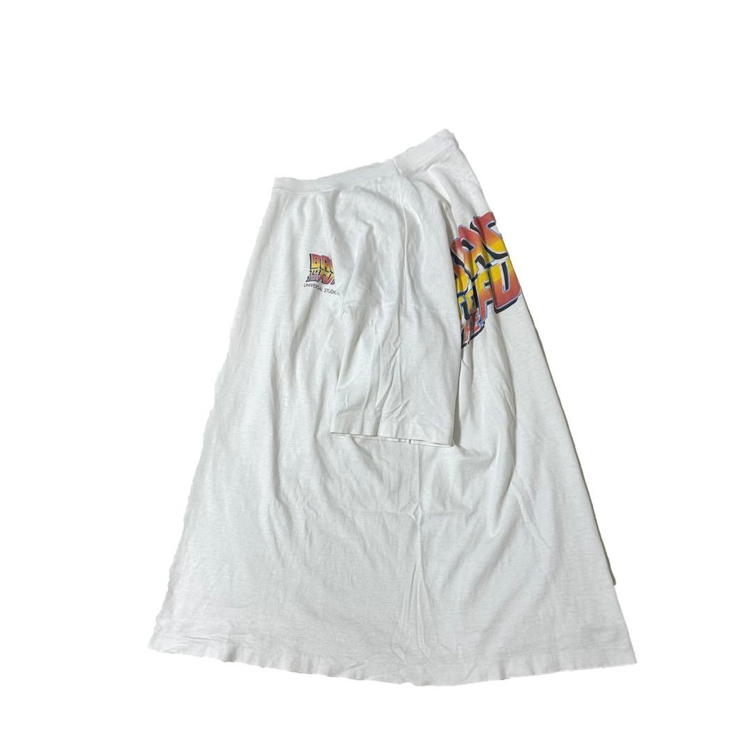 90s バックトゥザフューチャー 両面プリントTシャツ BTTF USF XL