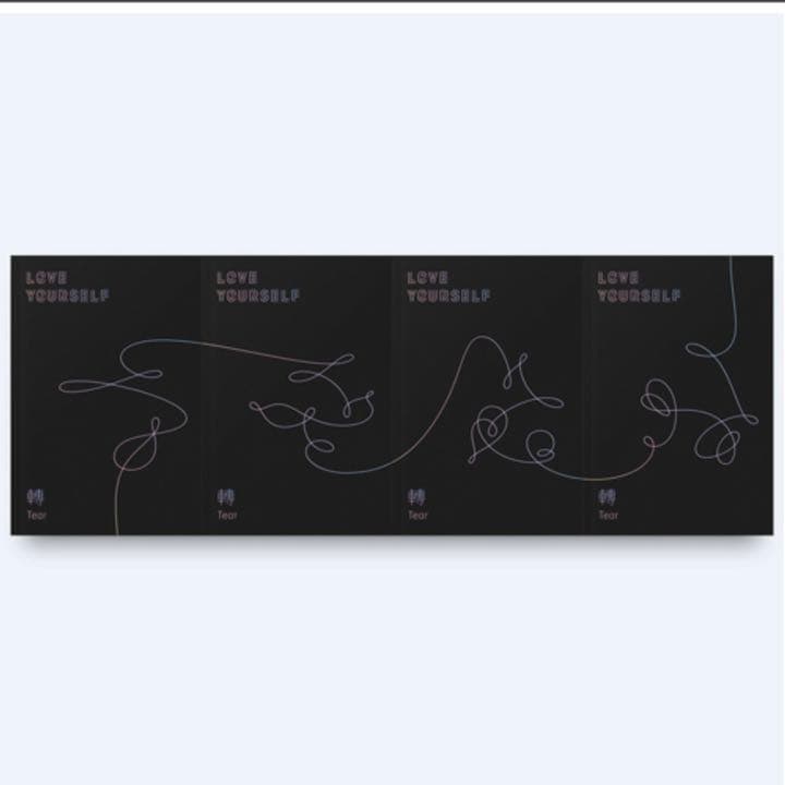 BTS公式　（4枚）限定トレカ付‼️ LOVE YOURSELF 轉 'Tear'