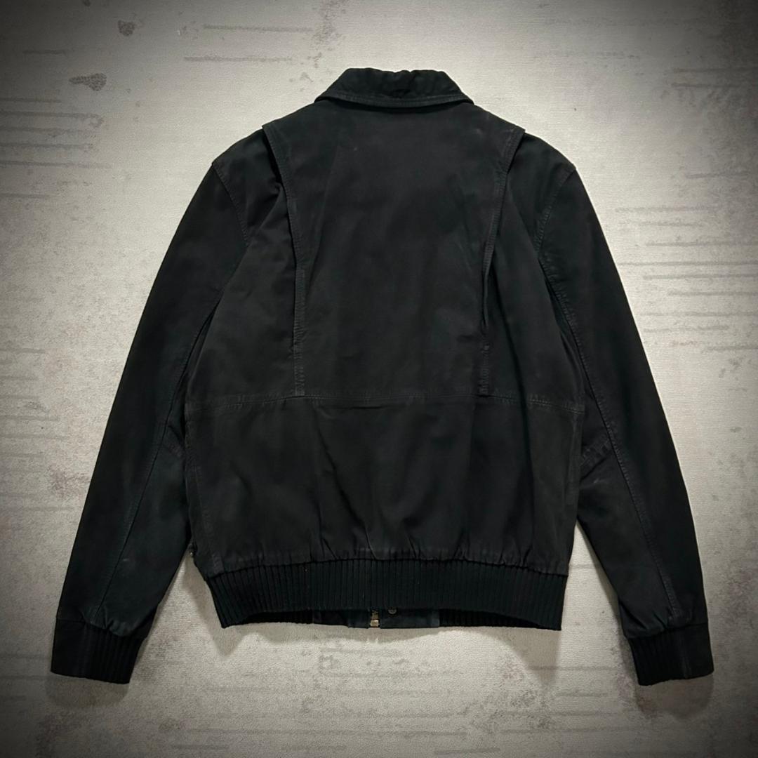 美品 Timberland オールレザー A-2 短丈 レザーJKT