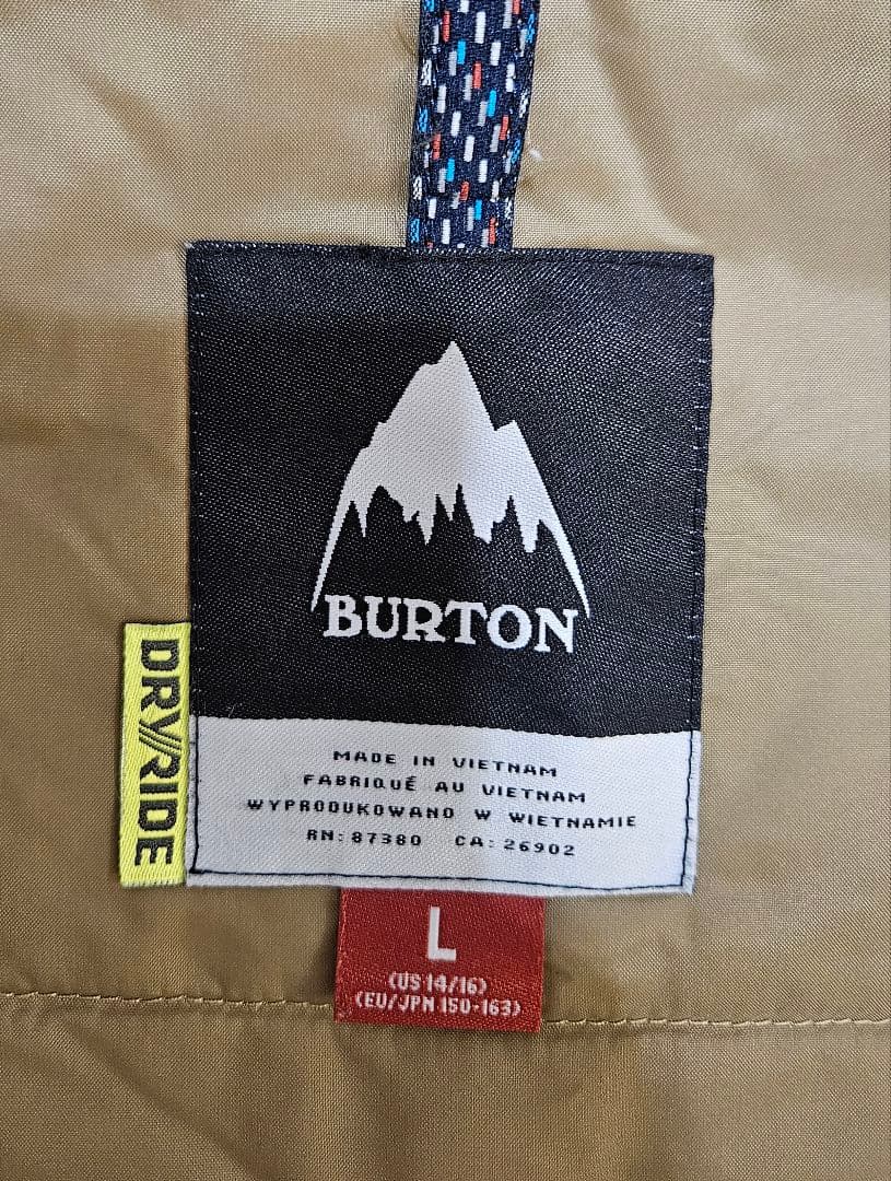 BURTON スノーボードウェア キッズL　150-160