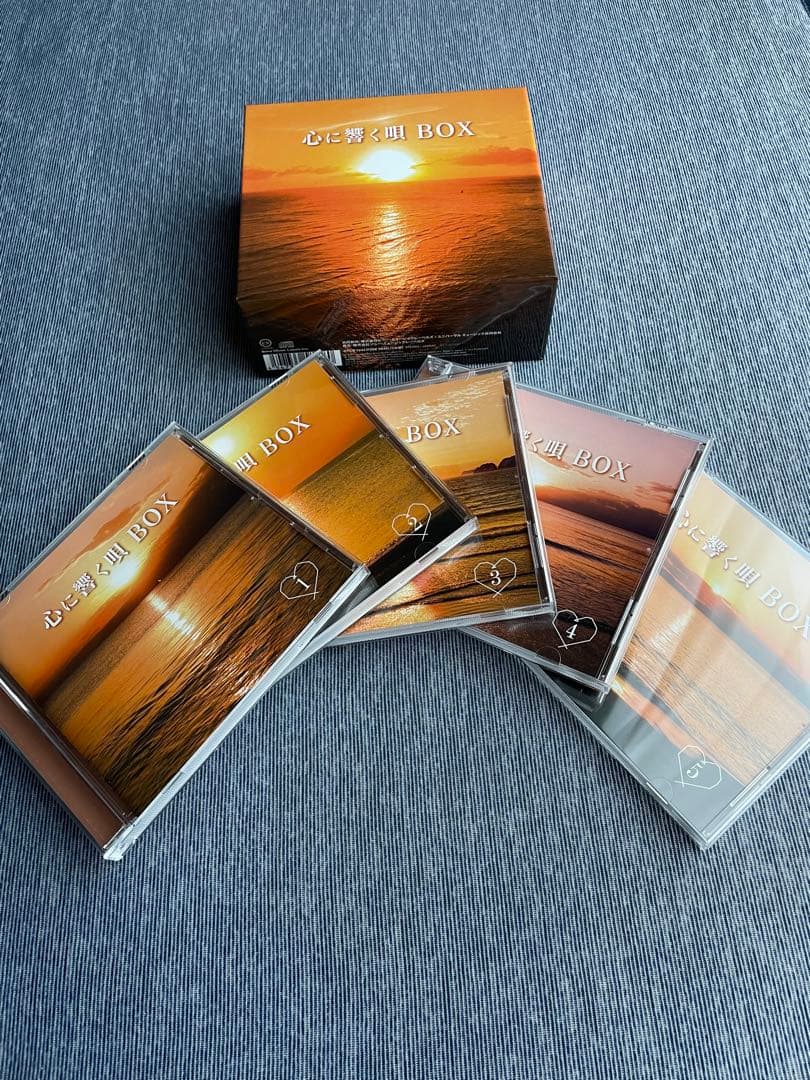（ヒロ）【美品】心に響く唄 BOX CD5枚組