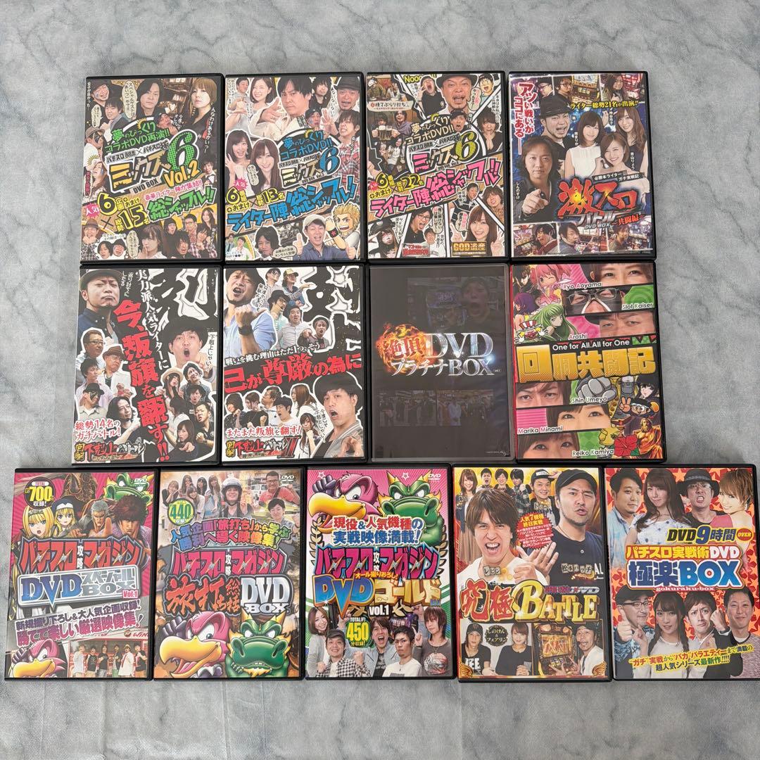 豪華38本[ほぼ2枚組／プラケース入り]91時間バトル/激スロ他パチスロDVD