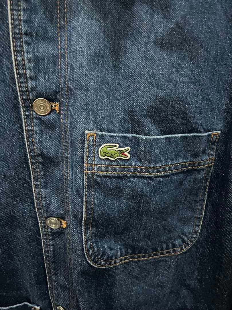 Lacoste デニム　カバーオール