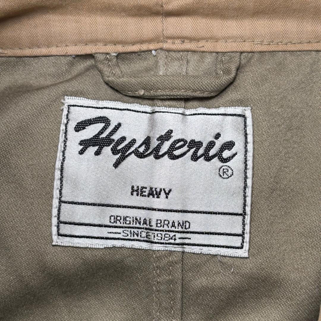ヒステリックグラマー モッズコート ベージュ HYSTERIC GLAMOUR