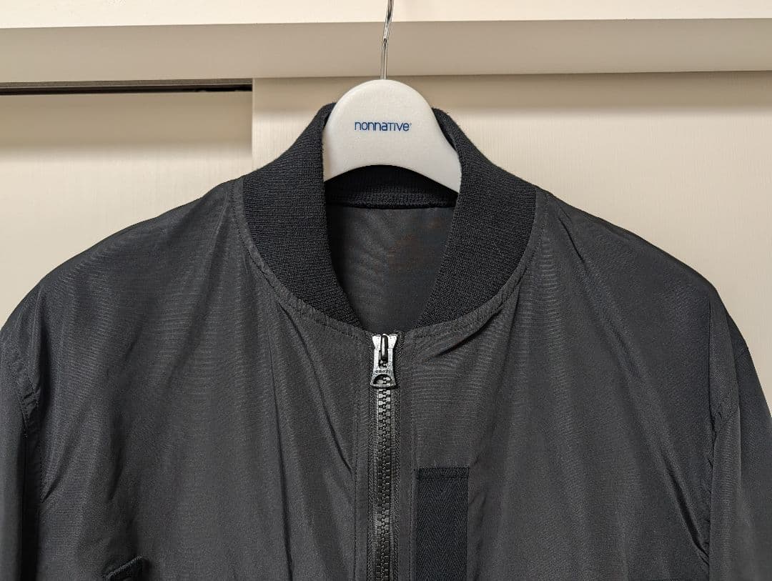 【24ss美品】Sacai サカイ MA-1 Taffeta Blouson