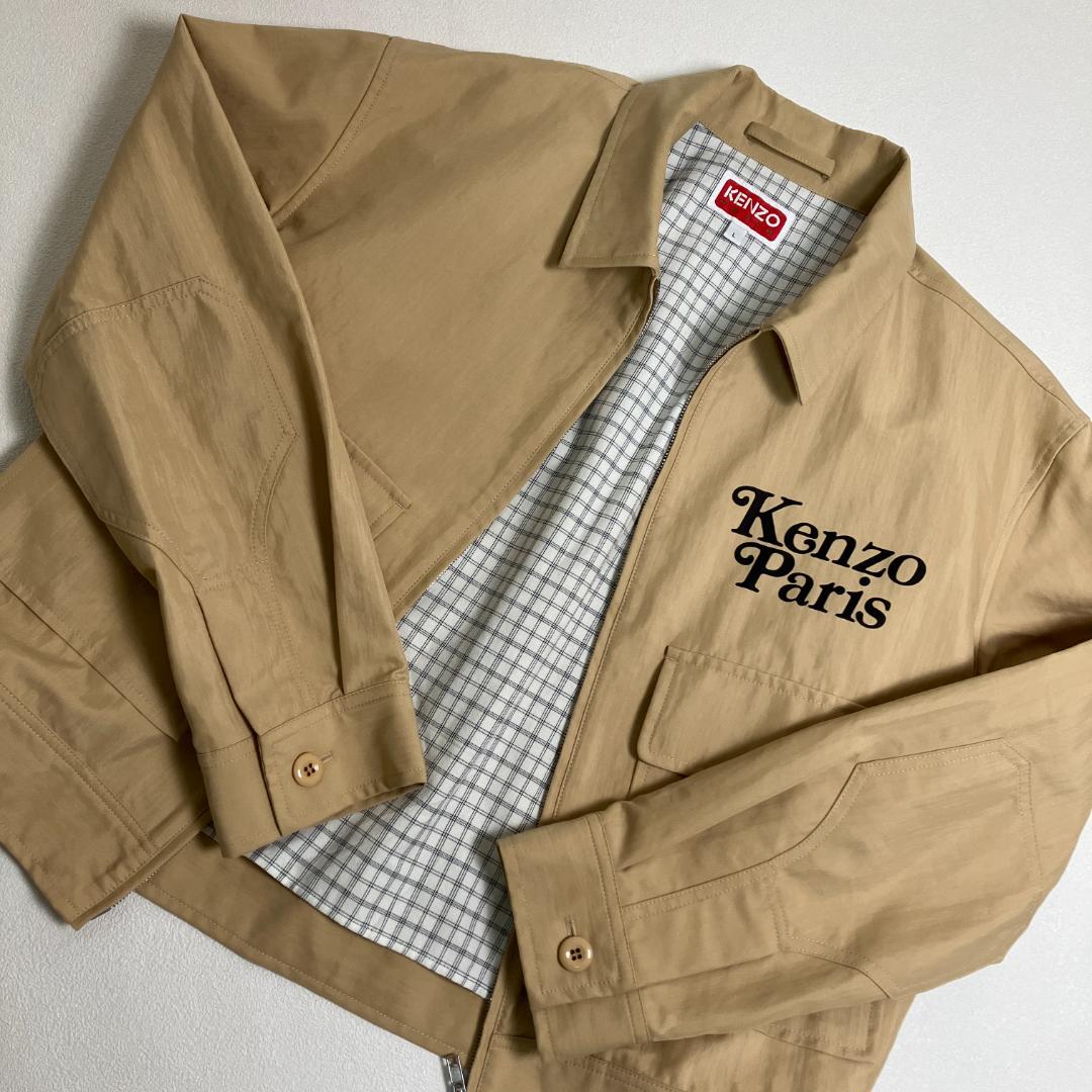 【美品！！】KENZO×VERDY◆クロップドジャケットベージュ サイズL