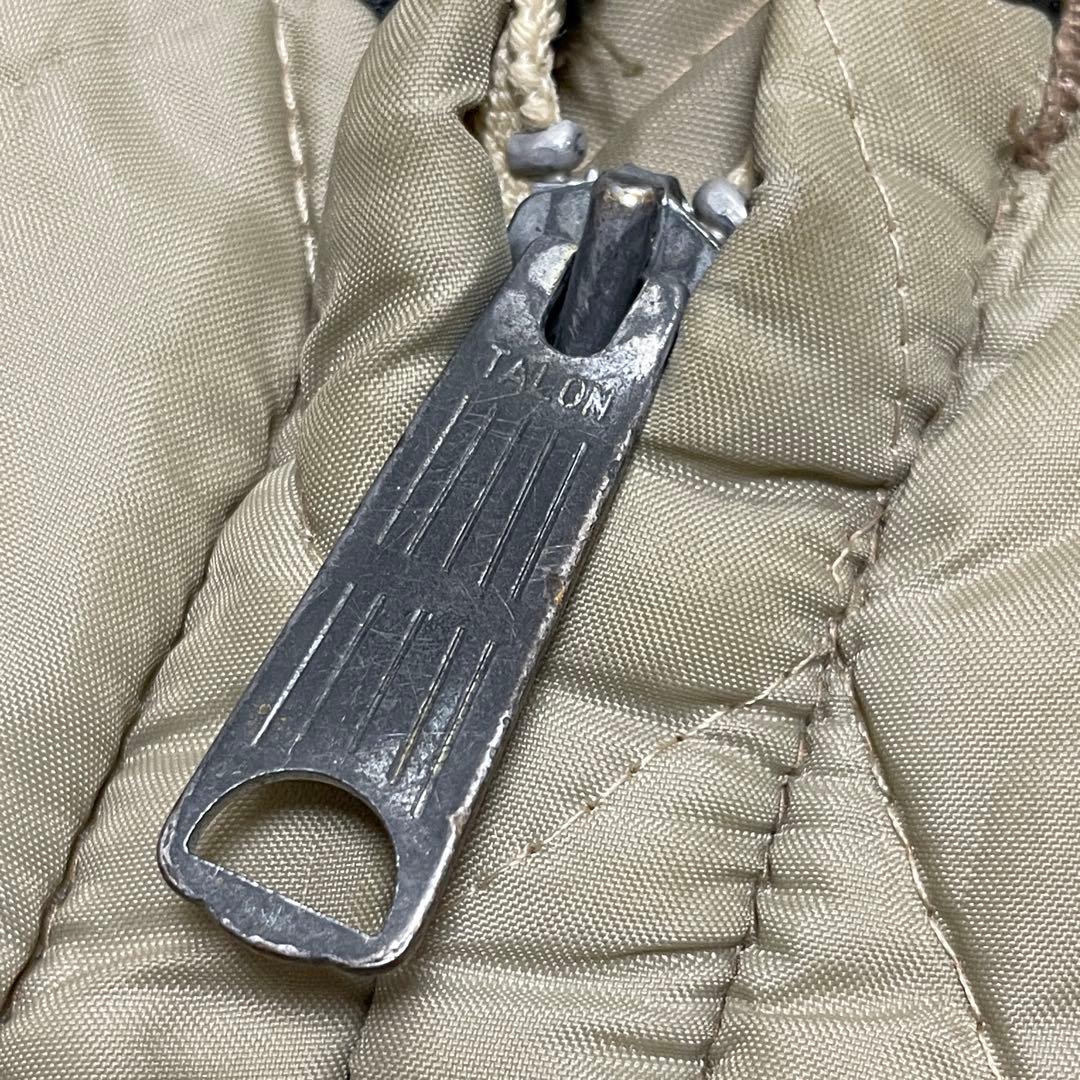 希少 LEE 70s USA製 TALONジップ キルティング ベスト