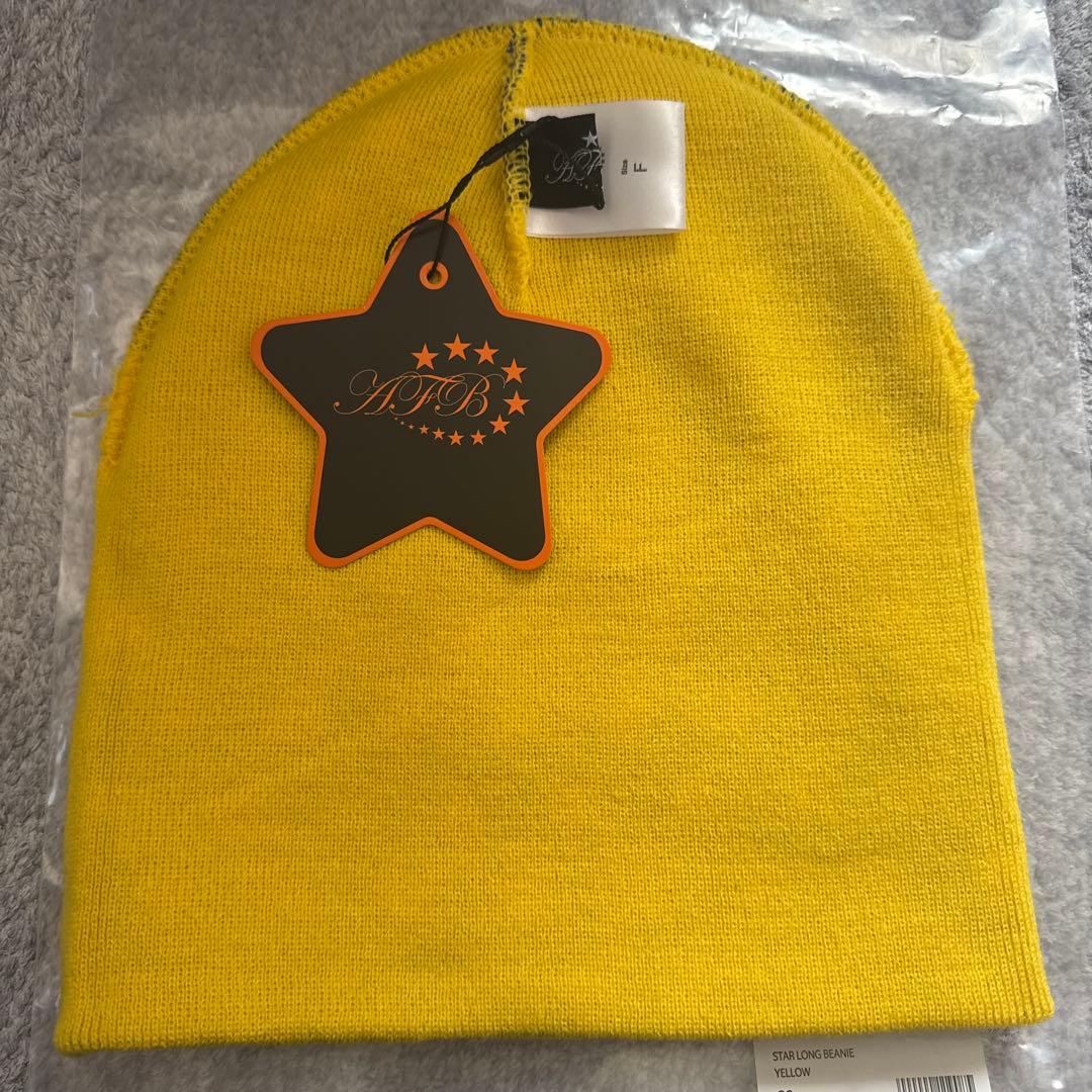 AFB STAR LONG BEANIE ビーニー　タグ付き