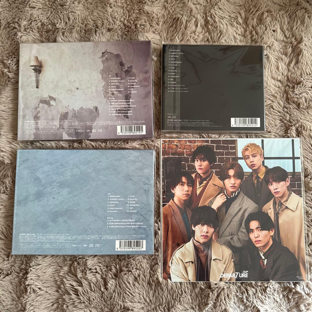 DEPARTURE 初回生産限定盤A•B•通常盤