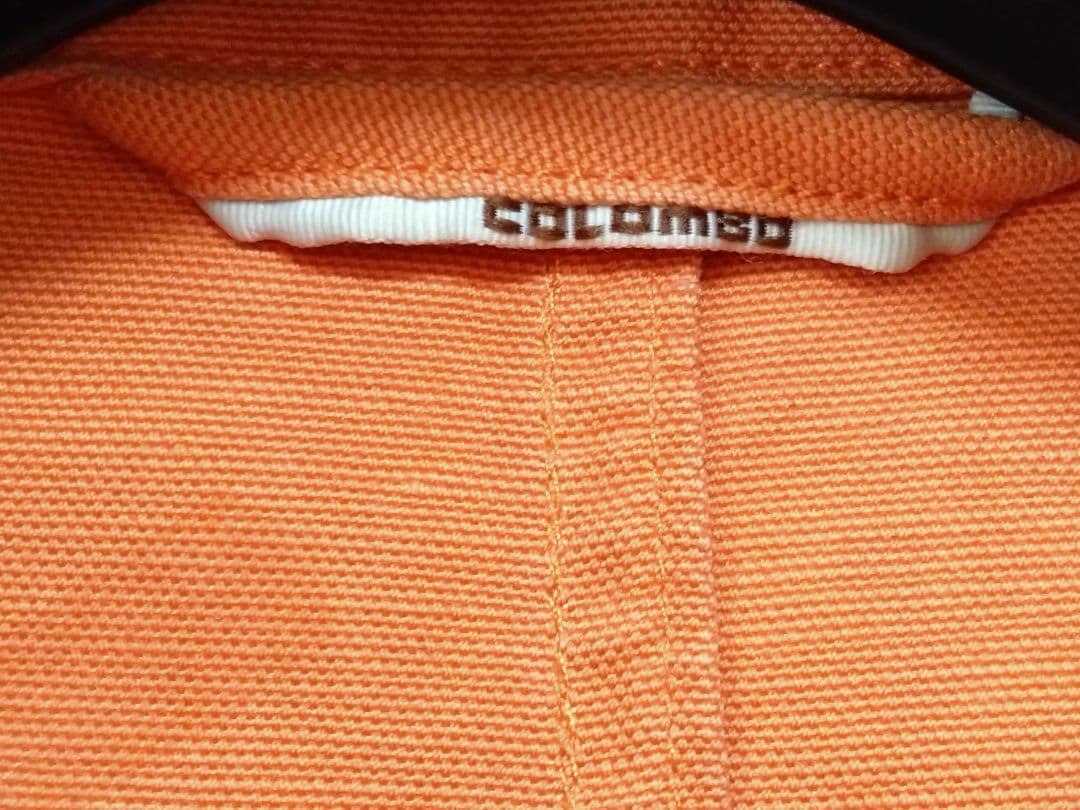 けんちゃんイタリア名門COLOMBOオレンジカバーオール 新品未使用