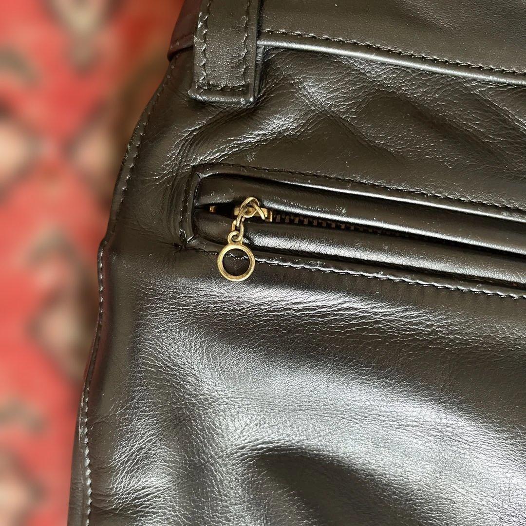 VANSON レザーパンツ 29インチmasses 木村拓哉 ギフト 美品