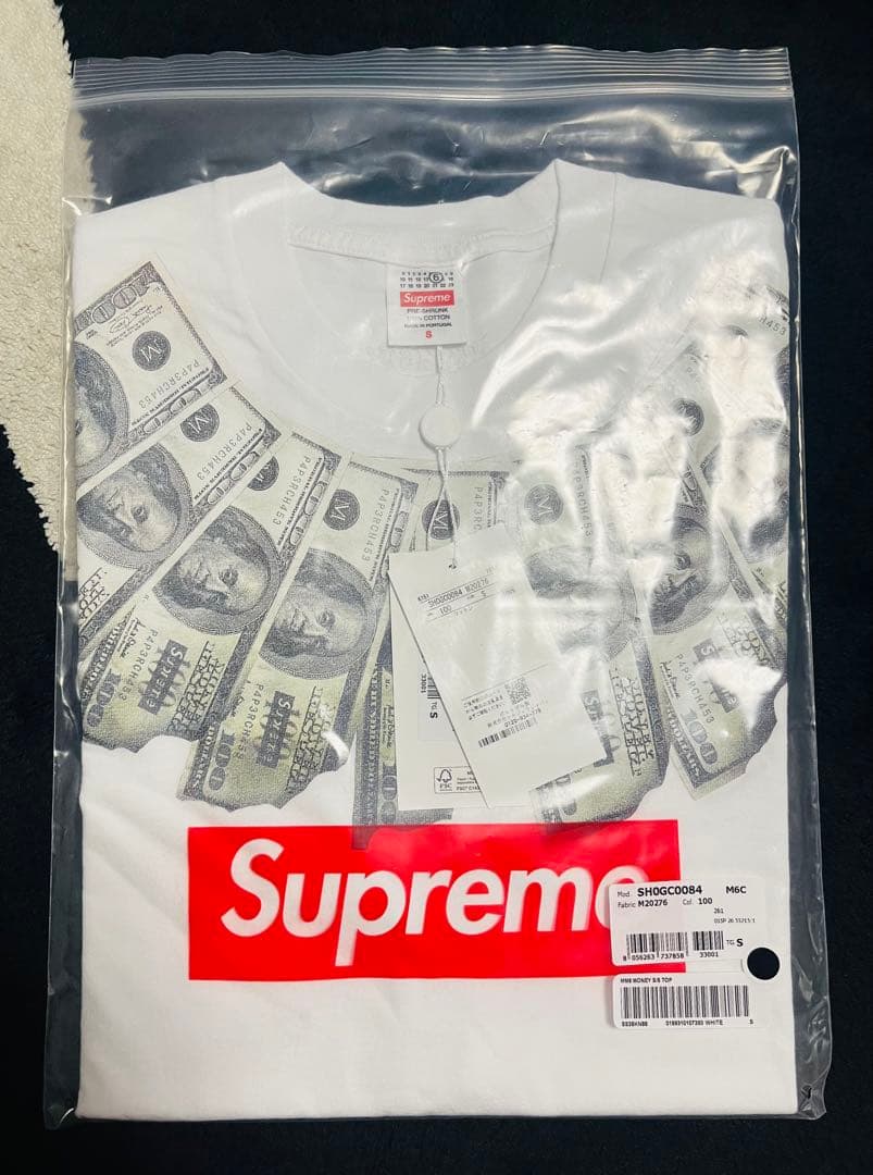 supreme mm6 money tee Tシャツ top