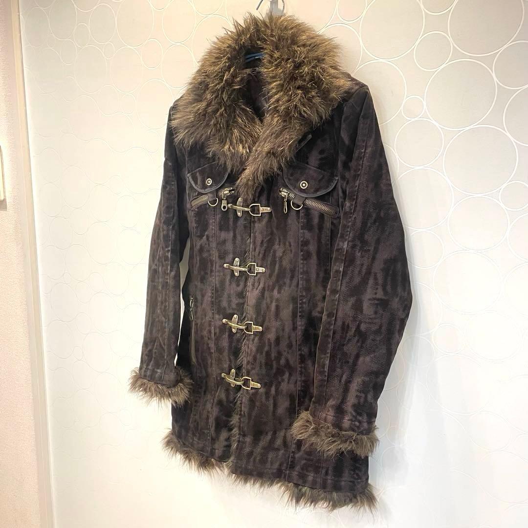 【美品】In The Atticトグルコート ミリタリー ファー付き L
