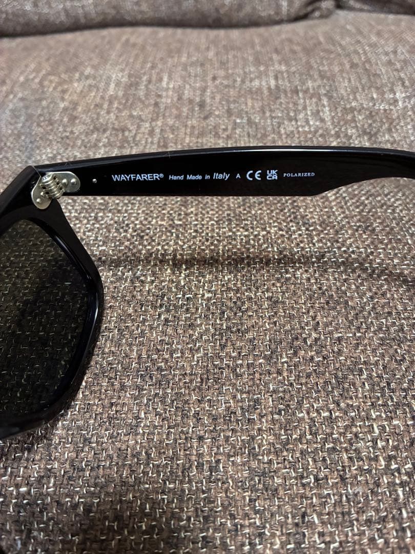 Ray-Ban ブラック サングラス ウェイファーラー
