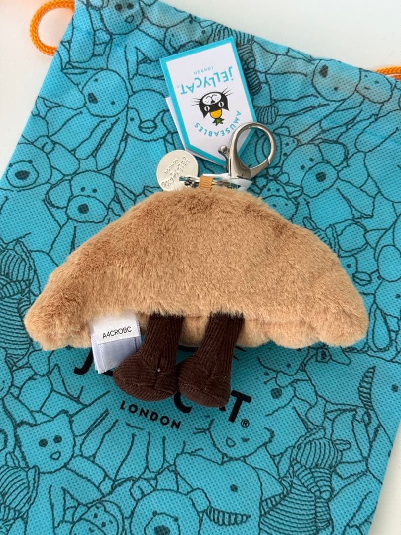 ぬいぐるみ Amuseable croissant bag charms