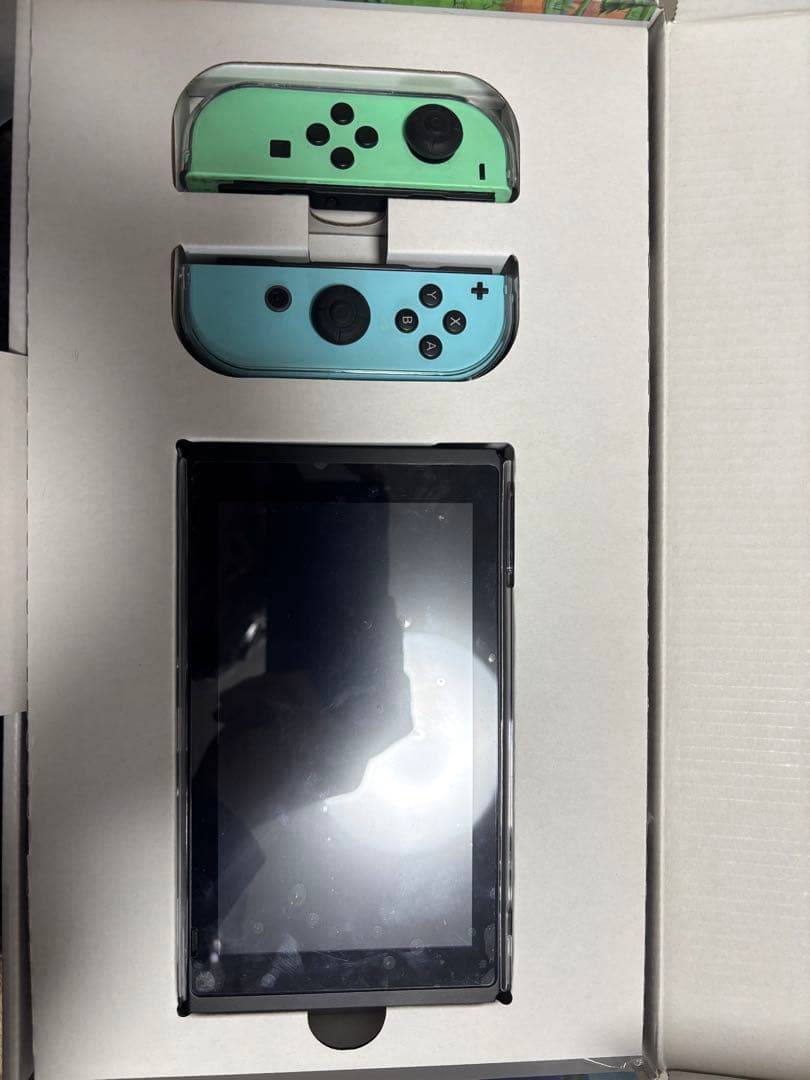 あつ森モデル本体＋ドラクエ＋ケース＋予備コンの即遊べるセット