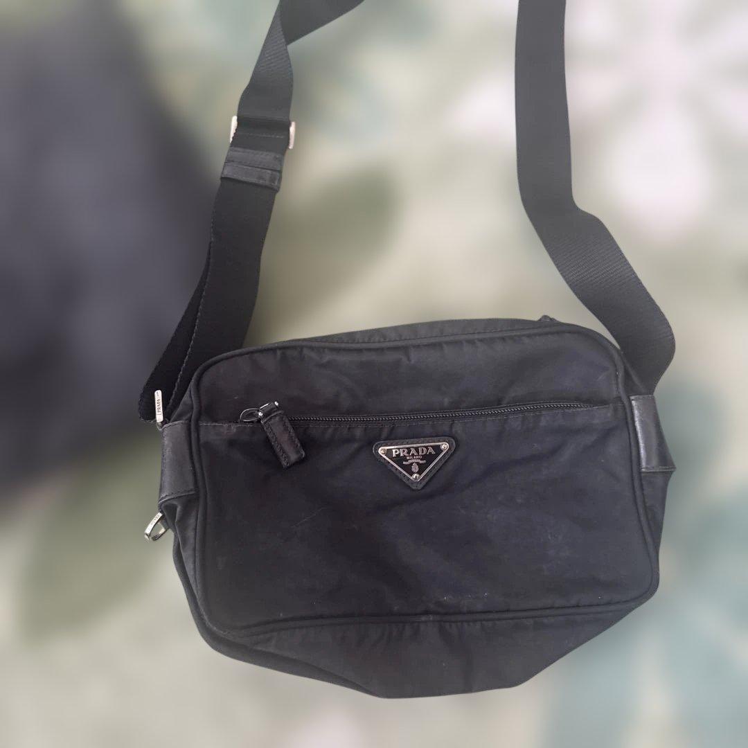 PRADA ブラックボストンバッグ ，ショルダーバッグ4点セット