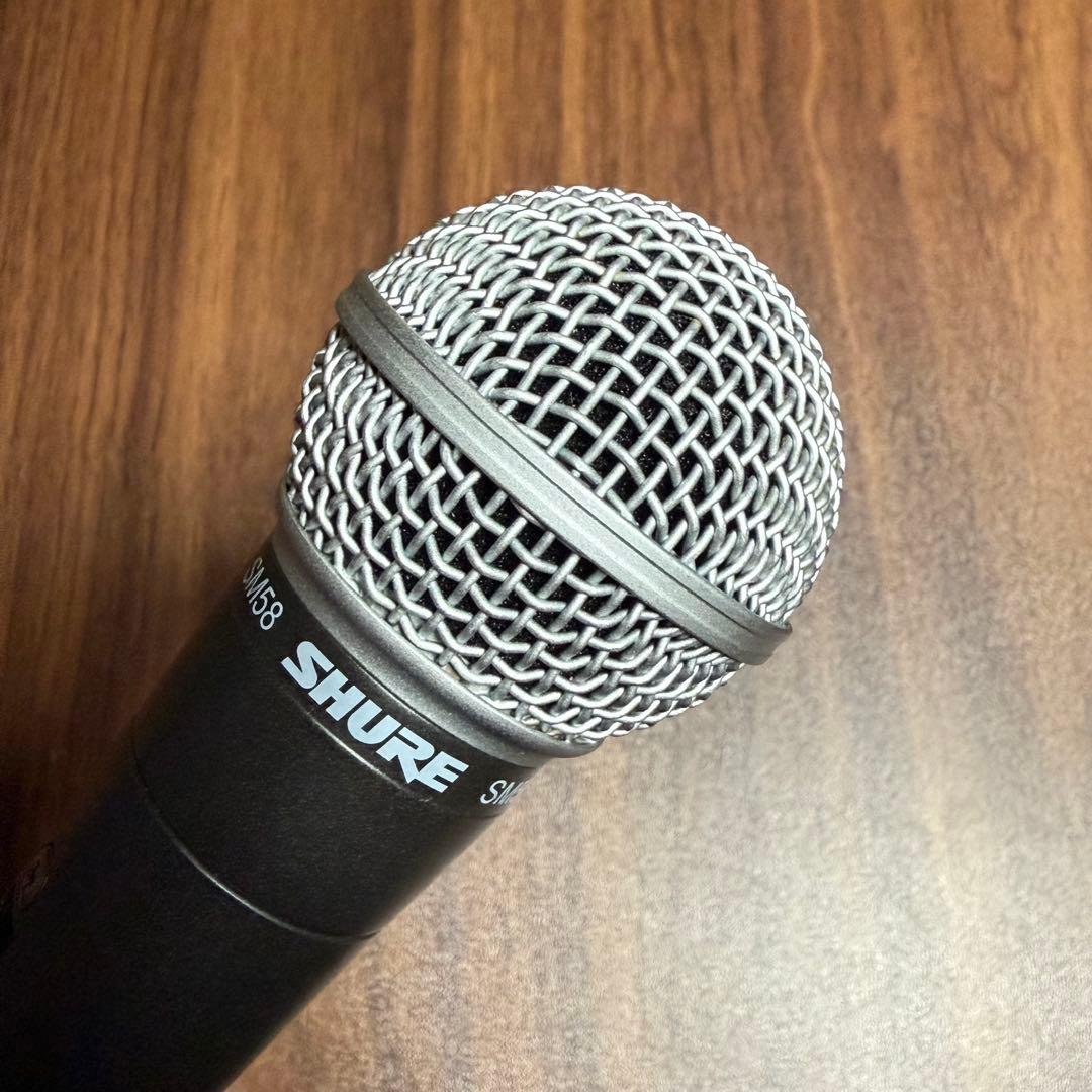 SHURE SM58 ケーブル 卓上スタンドセット