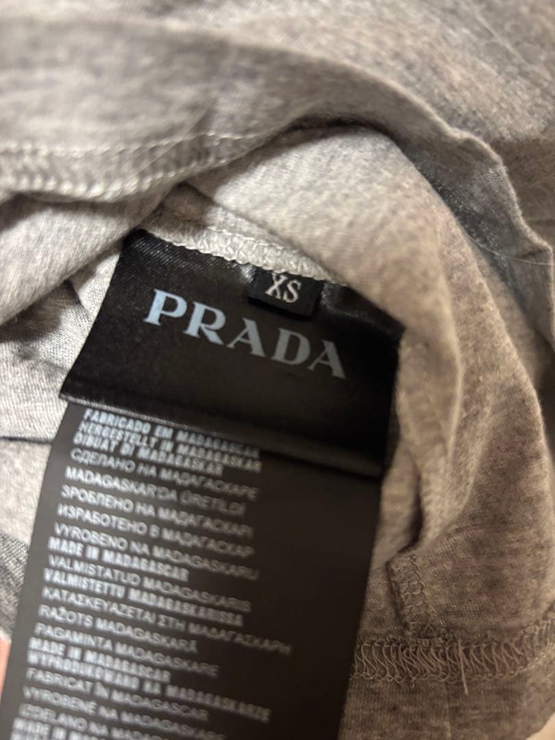 プラダPRADA パックT Vネック　XS 4枚セット　ホワイトネイビーグレー