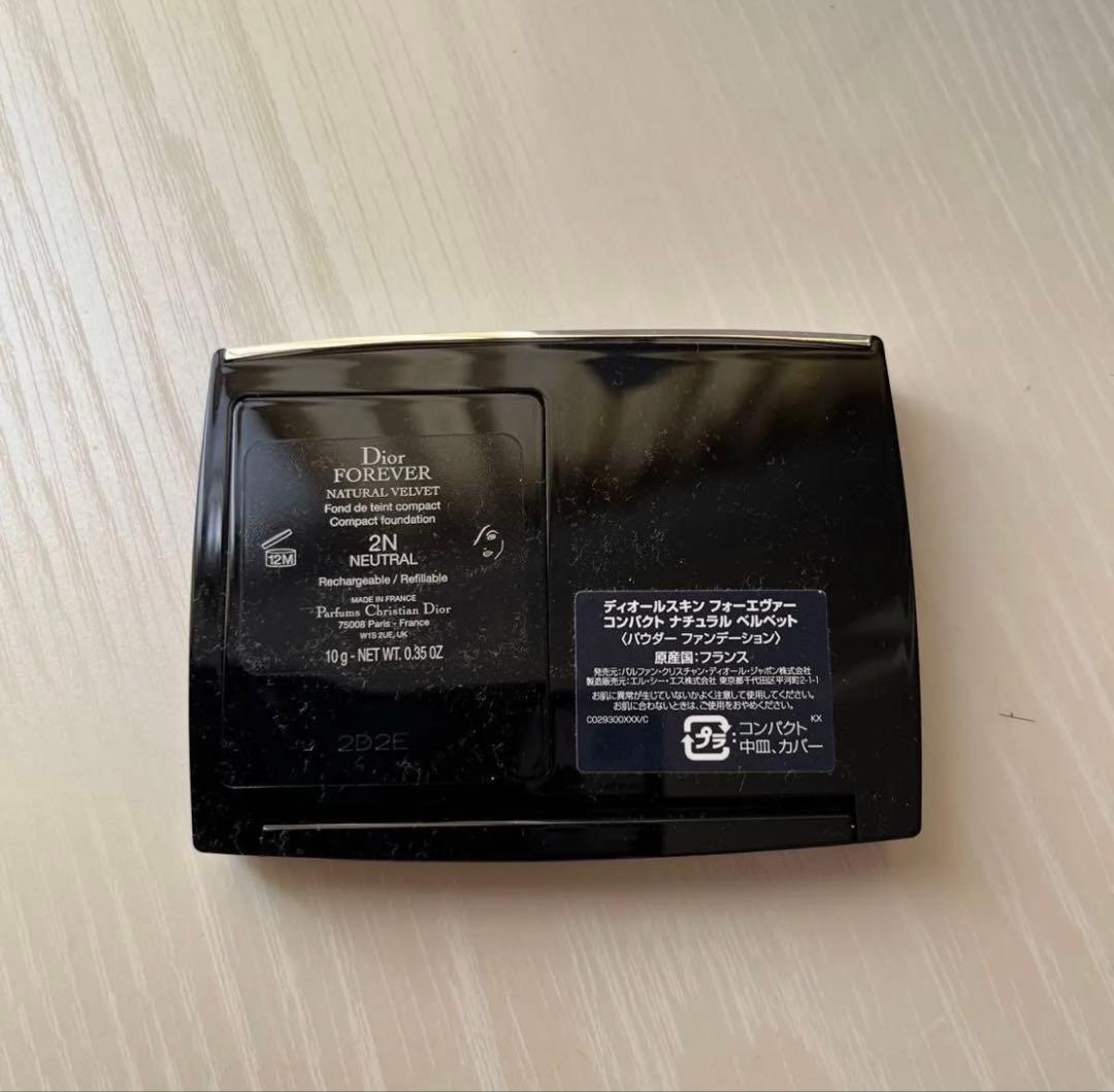 ファンデーション Dior Forever Natural Velvet #2N 10g