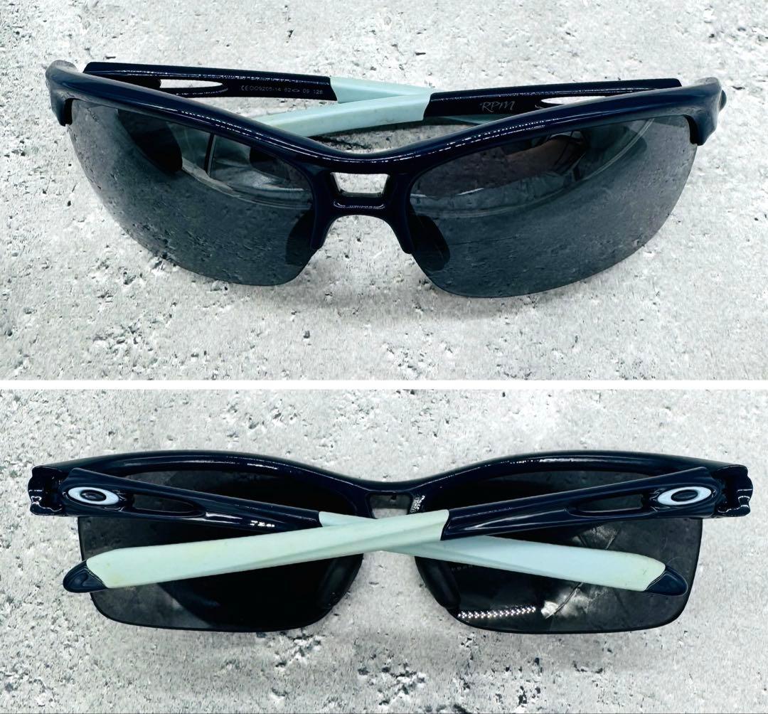 OAKLEY オークリーRPM SQUARED スポーツサングラス ネイビー軽量