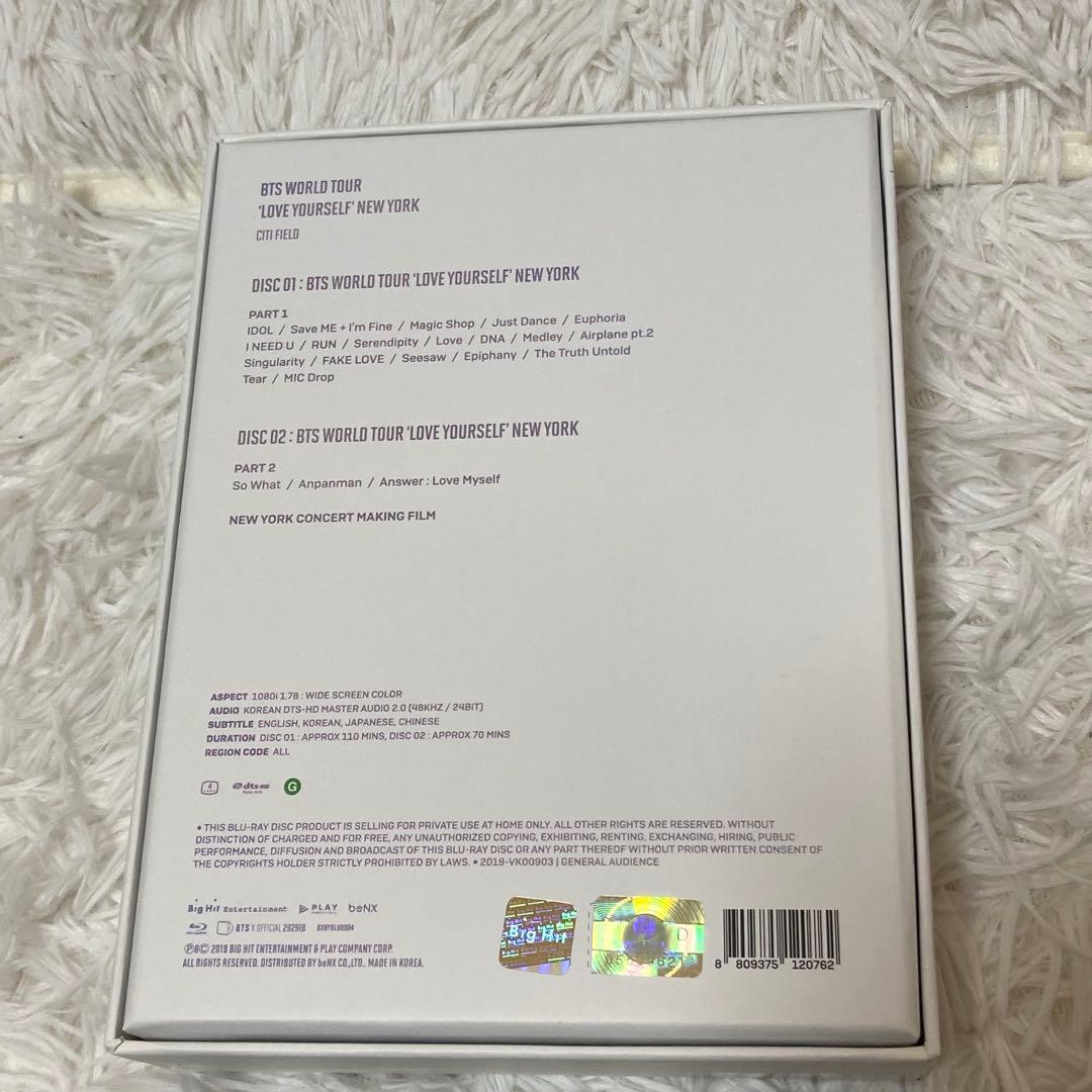 K-POP・アジア BTS LOVE YOURSELF NEWYORK BluRay RM